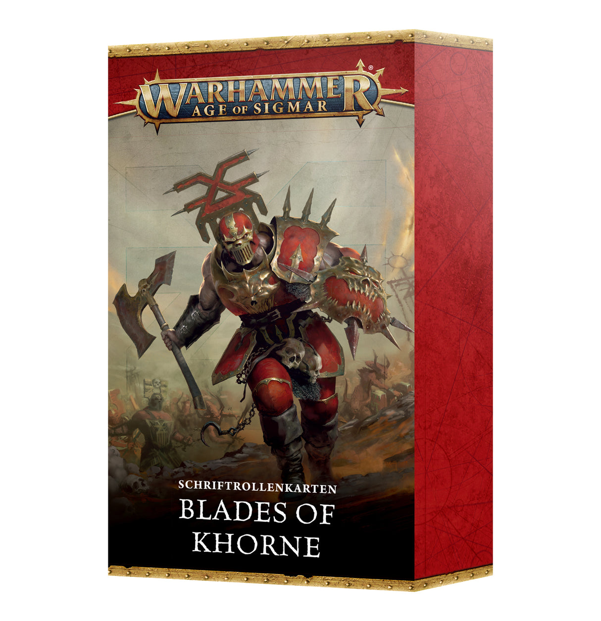 Warhammer Age of Sigmar Warscroll Cards Blades of Khorne (DE)
