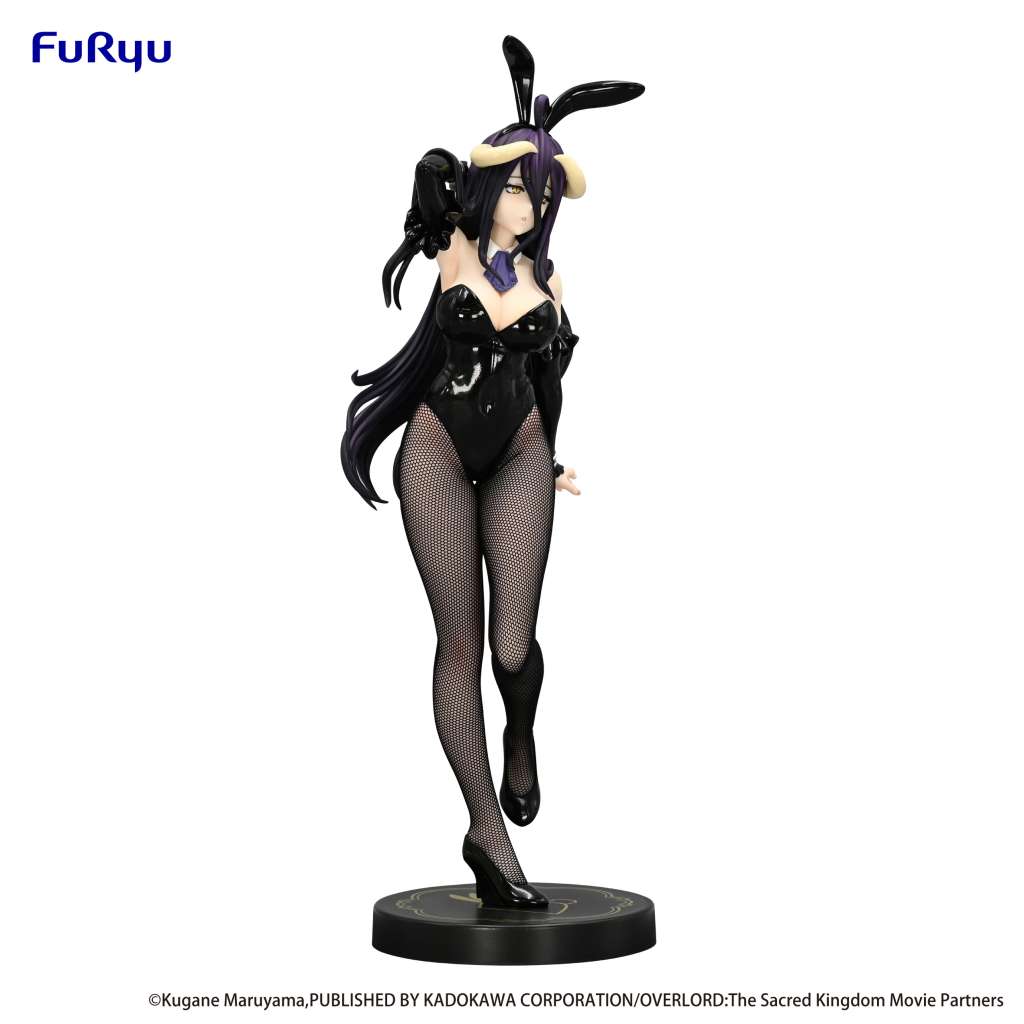 Overlord Albedo Black Color BiCute Bunnies Figur (30 cm)