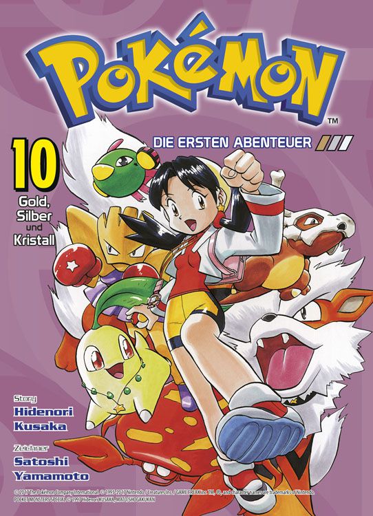 Pokémon - Die ersten Abenteuer 10 - Gold, Silber und Kristall