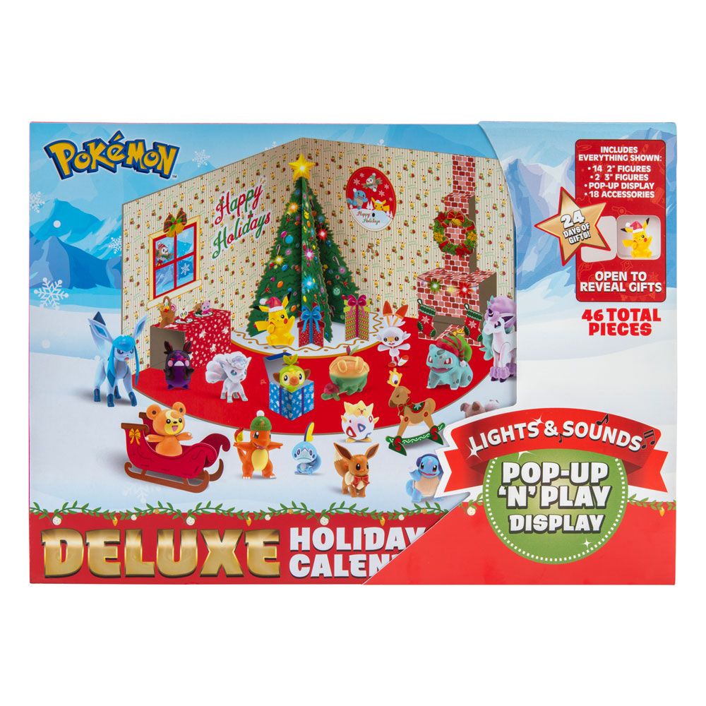 Pokémon Deluxe Adventskalender Holiday 2021