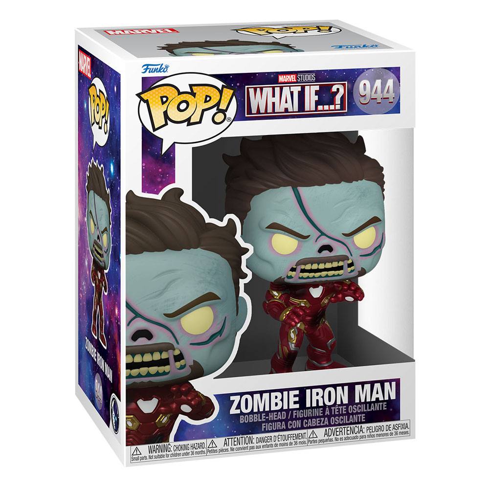 Funko POP! Marvel Studios: What if...? - Zombie Iron Man - 944