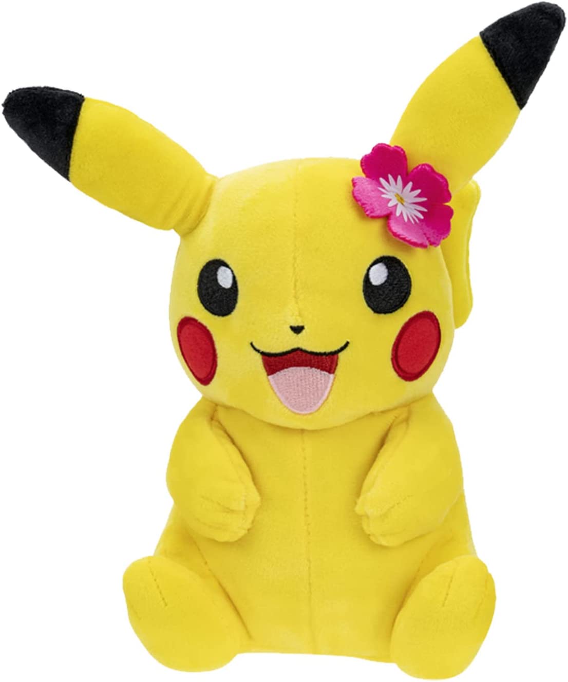 Pokémon Plüsch - Pikachu with red Flower 20 cm