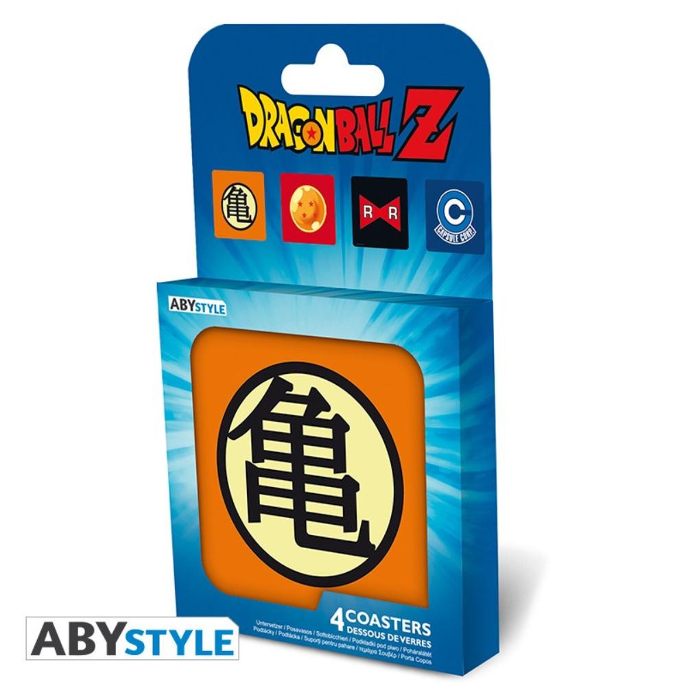DRAGON BALL - Set 4 Coasters "Symbols"
