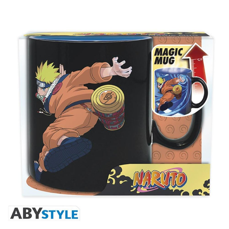 NARUTO - Mug Heat Change - 460 ml - Naruto & Sasuke