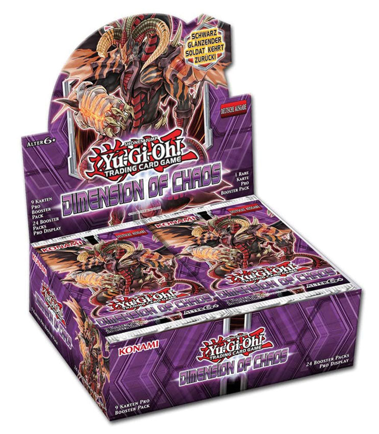 Yu-Gi-Oh! Dimension Of Chaos Booster Display Deutsch