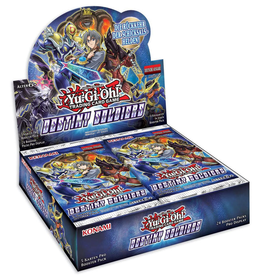 Yu-Gi-Oh! - Destiny Soldiers - Booster Display deutsch