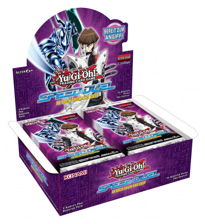 Yu-Gi-Oh! Attack From The Deep Speed Duel 2 Display (36 Booster) Deutsch