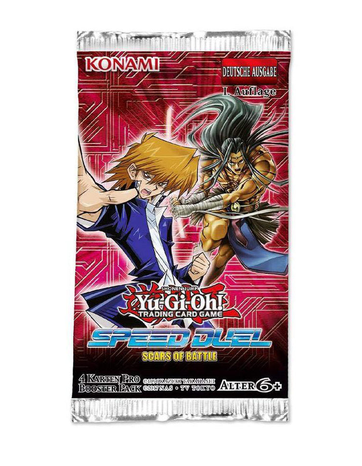 Yu-Gi-Oh! Scars Of Battle - Speed Duel 3 Booster Einzeln Deutsch