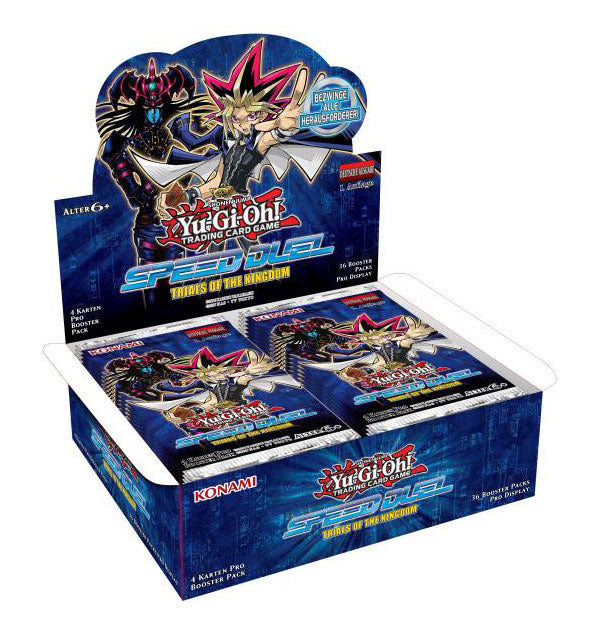Yu-Gi-Oh! Trials of Kingdom Speed Duel - Booster Display 36 Booster Deutsch