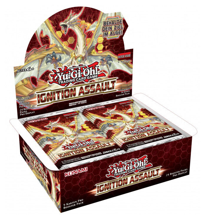 Yu-Gi-Oh! Ignition Assault Booster Display Deutsch