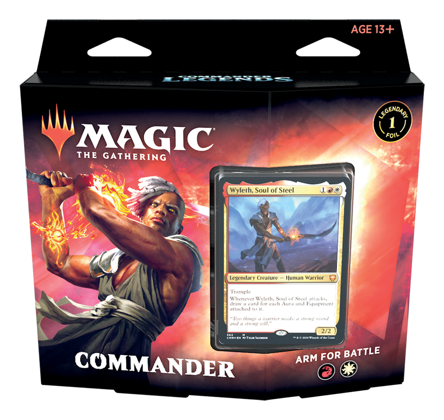 Commander Legenden Commander Deck- Armed For Battle - english