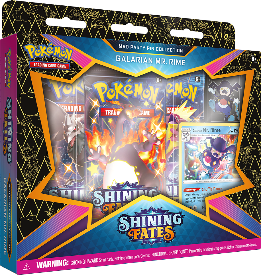 Pokémon SWSH4.5 Glänzendes Schicksal - Pin Collection Galar-Pantifrost - deutsch