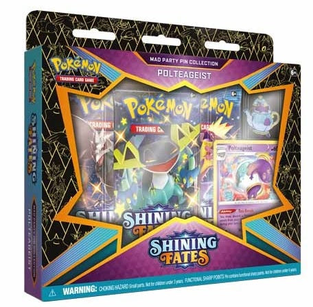 Pokémon SWSH4.5 Shining Fates - Pin Collection Polteageist - englisch