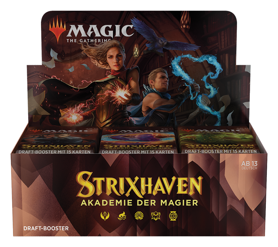 Strixhaven: Akademie der Magier Draft Booster Display (36 Booster) - deutsch