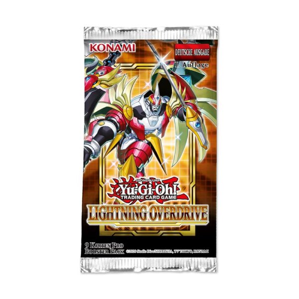 Yu-Gi-Oh! Lightning Overdrive Booster Pack DE Presale nur vor Ort