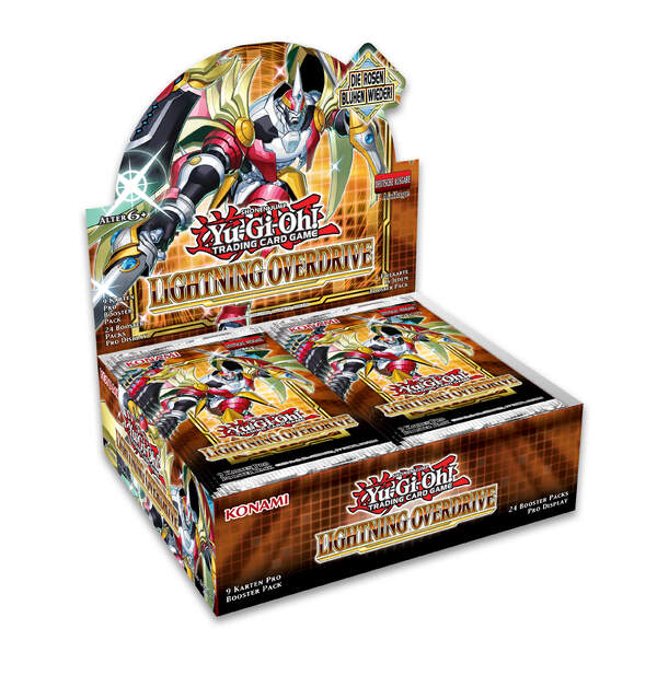 Yu-Gi-Oh! Lightning Overdrive Booster-Display (24 Booster) - DE Presale nur vor Ort