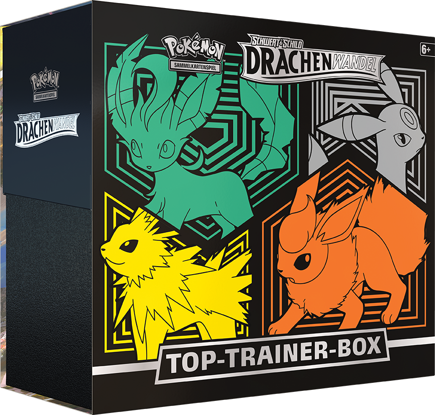 Pokémon SWSH07 - Drachenwandel - Top-Trainer Box - Nachtara - deutsch