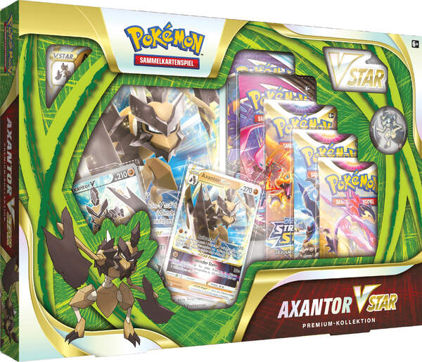 Pokémon - Axantor V-Star Premium-Kollektion - deutsch