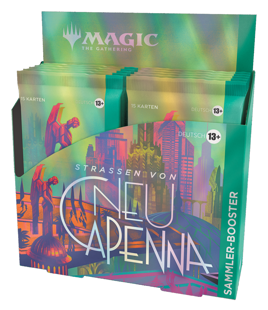 Straßen von Neu-Capenna - Sammler-Booster Display (12 Booster) - deutsch