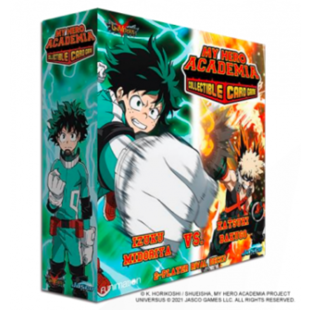 My Hero Academia Collectible Card Game - Izuku Midoriya vs. Katsuki Bakugo 2-Play Rival Decks - EN