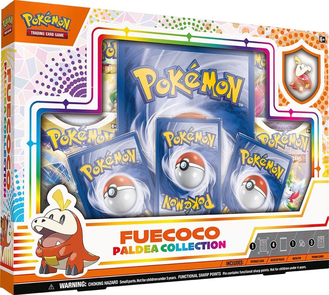 Pokémon - Fuecoco  Paldea Collection - englisch