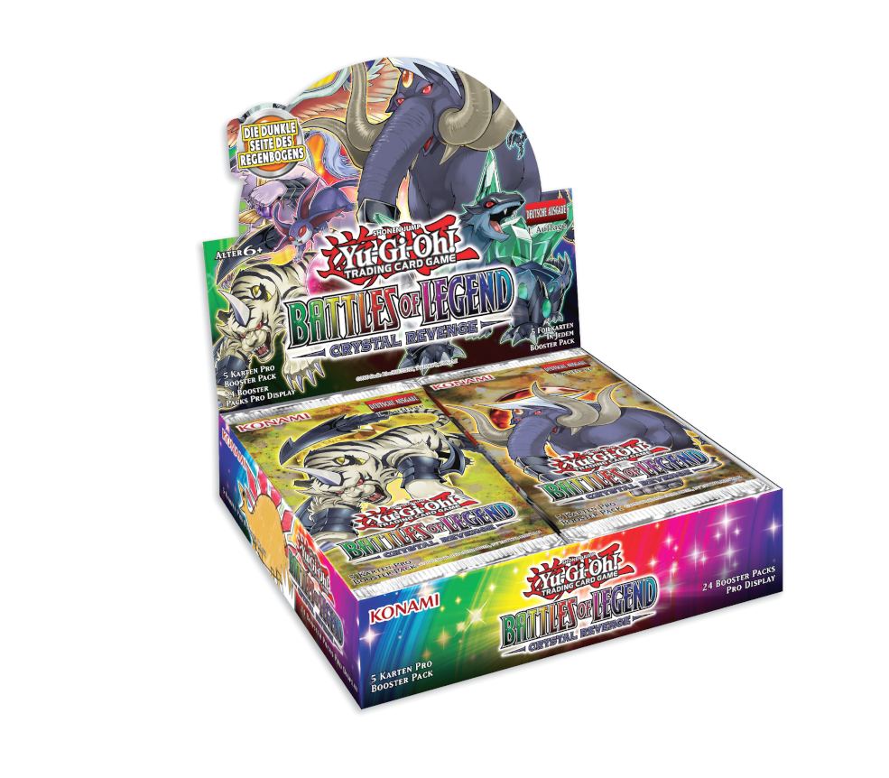 Yu-Gi-Oh! Battle of Legend Crystal Revenge Booster Display (24 Packs) - deutsch