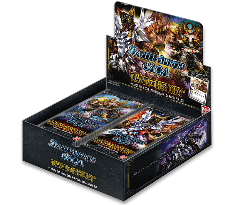 Battle Spirits Saga - BSS01 - Dawn of History Booster Display (24 Packs) - englisch