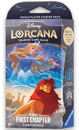Disney Lorcana - Das Erste Kapitel Starterset - Aurora und Simba - deutsch