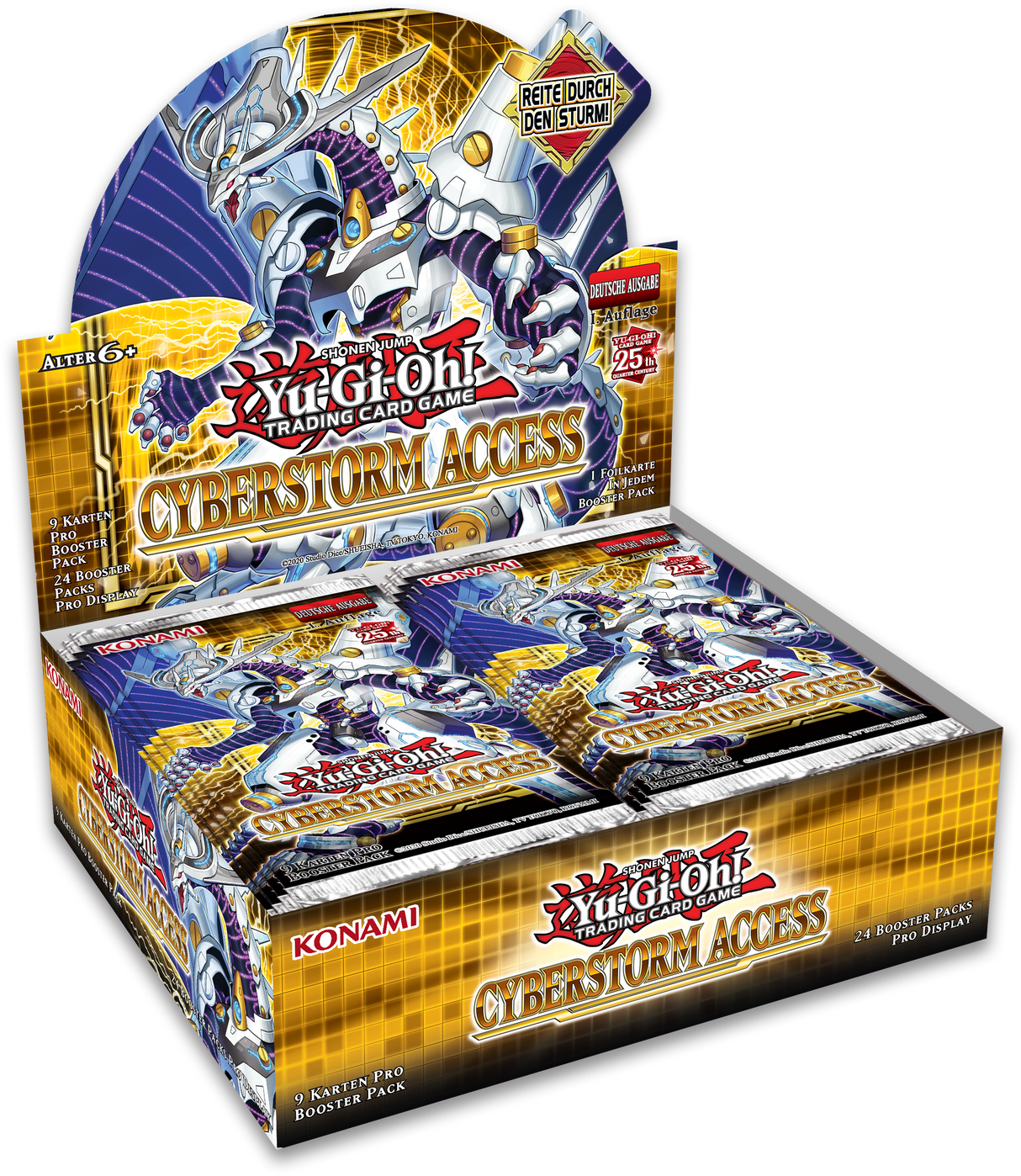Yu-Gi-Oh! Cyberstorm Access - Booster Display (24) - deutsch