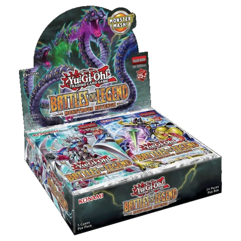 Yu-Gi-Oh! Battle of Legend Monstrous Revenge Booster Display (24) - englisch