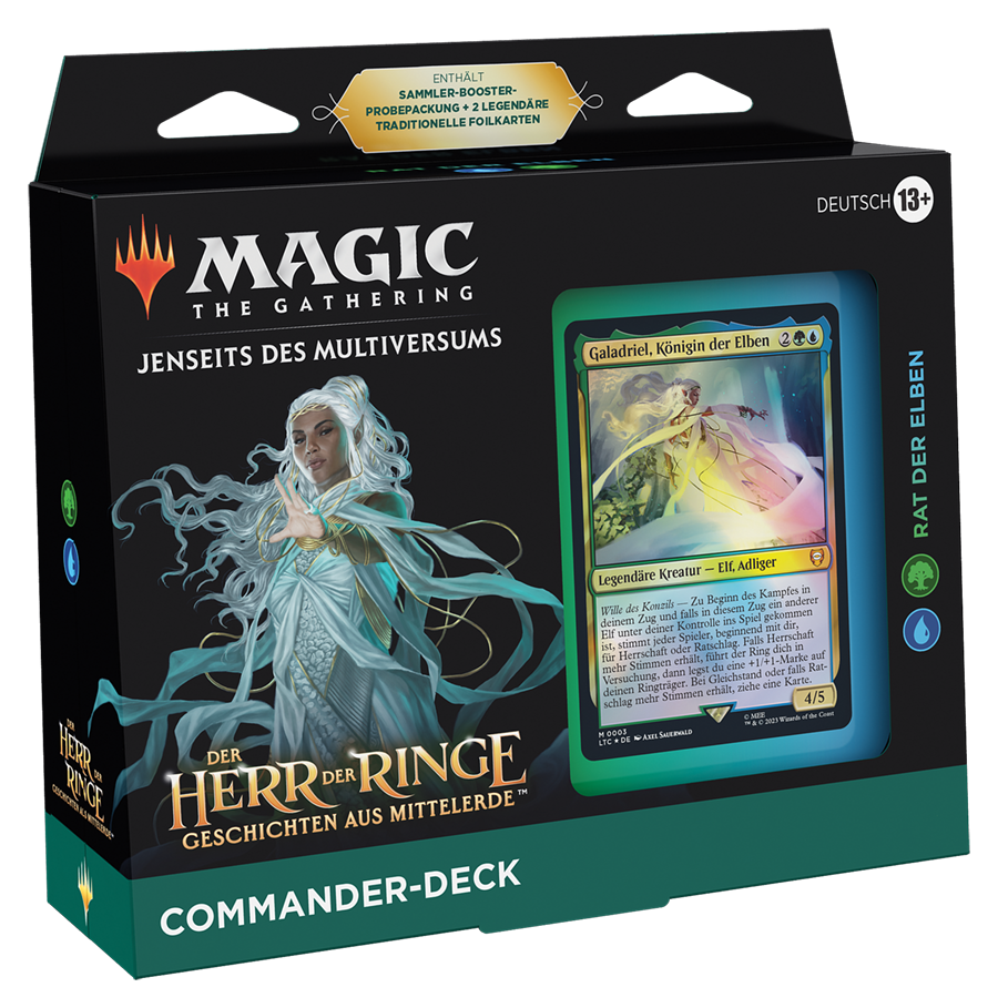 Der Herr der Ringe: Geschichten aus Mittelerde Commander Deck Rat der Elben - deutsch