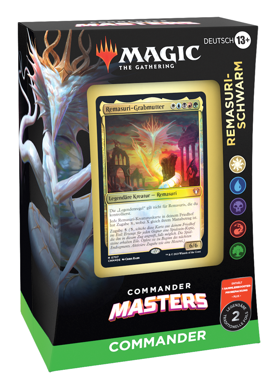 Commander Masters Commander Deck Remasuri-Schwarm DE