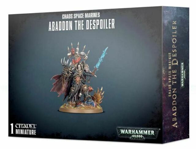 WARHAMMER 40000: Chaos Space Marines Abaddon the Despoiler (ENGLISH)