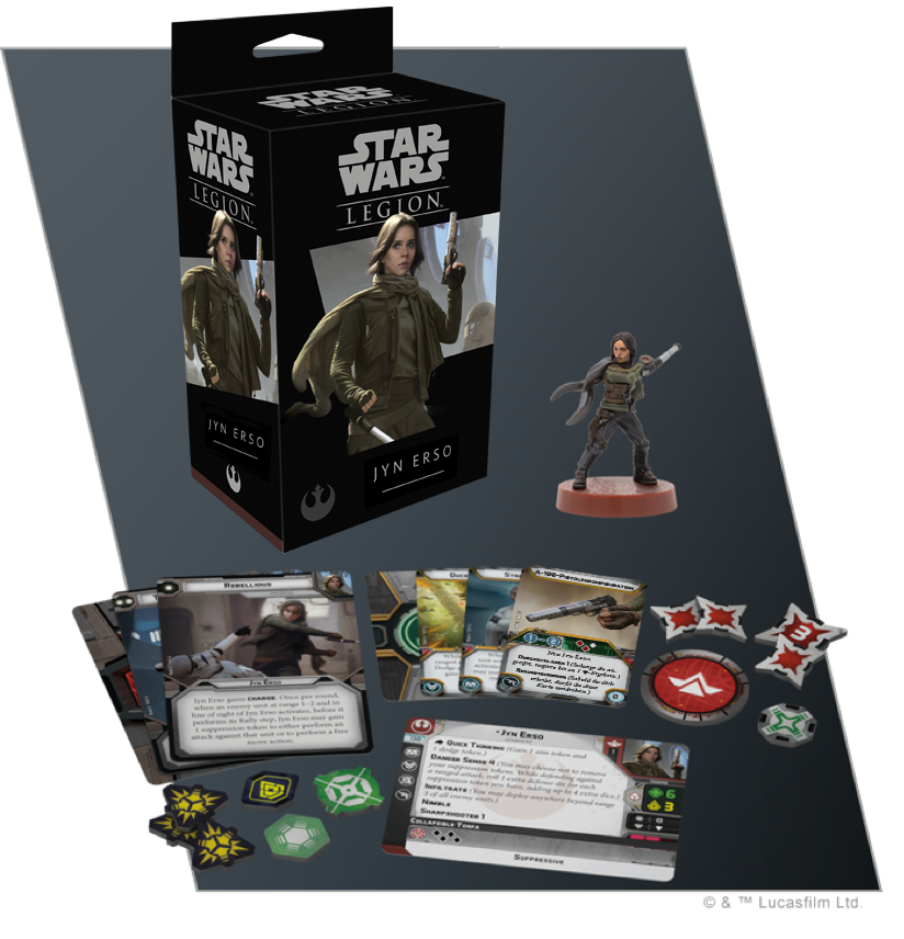 Star Wars: Legion - Jyn Erso - Deutsch/Italienisch