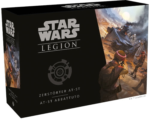 Star Wars: Legion - Zerstörter AT-ST Erweiterung - Deutsch/Italienisch