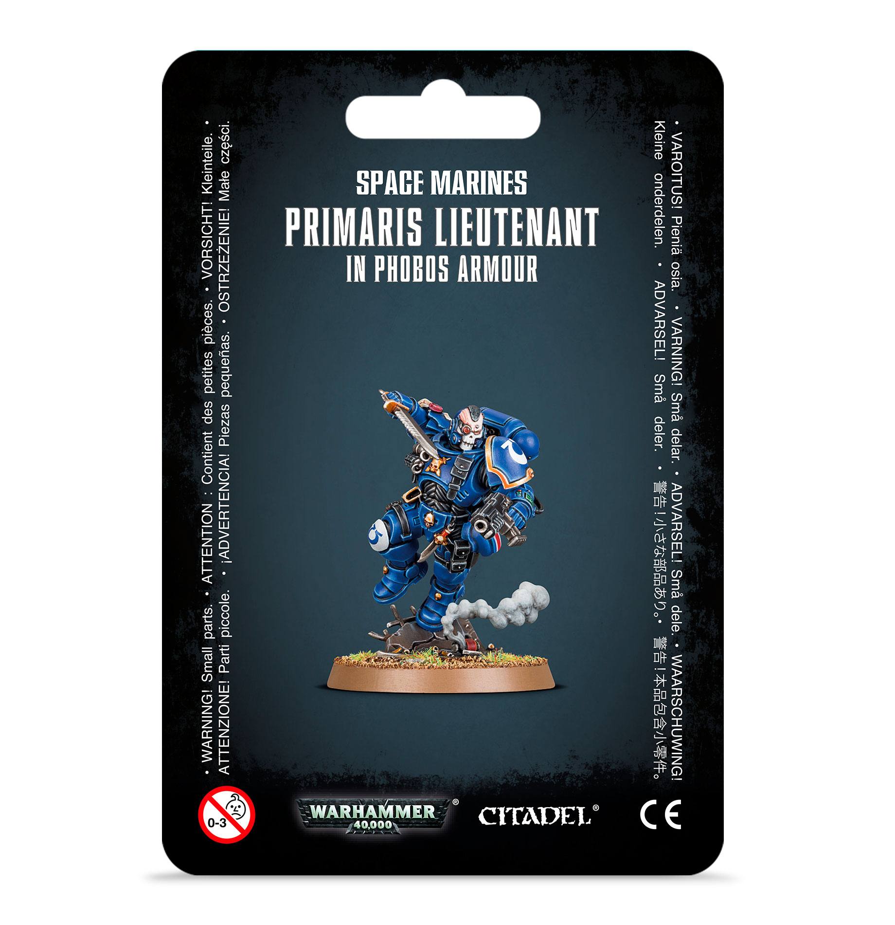Space Marines Primaris Lieutenant in Phobos-Rüstung