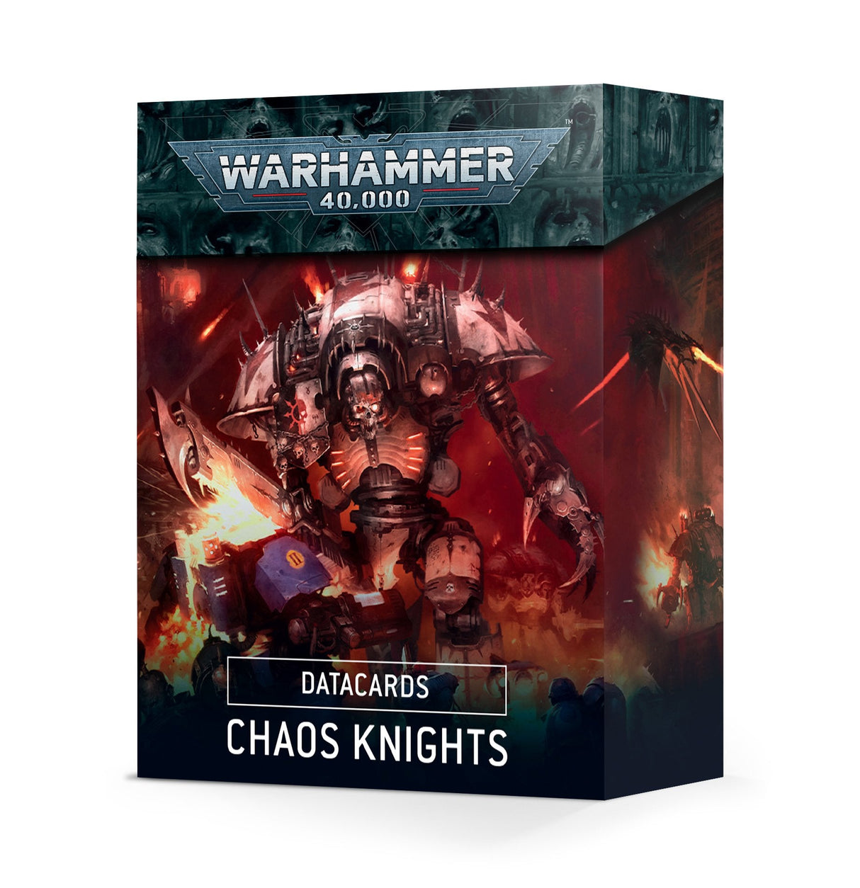 Warhammer 40.000 Chaos Knights Datenkarten