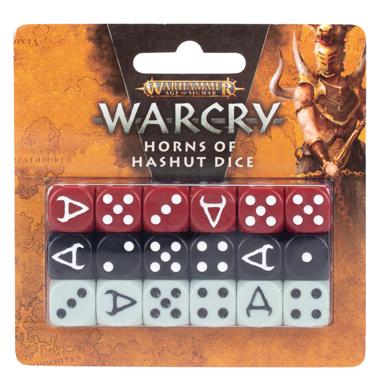 Warhammer Age of Sigmar Warcry Horns of Hashut Dice
