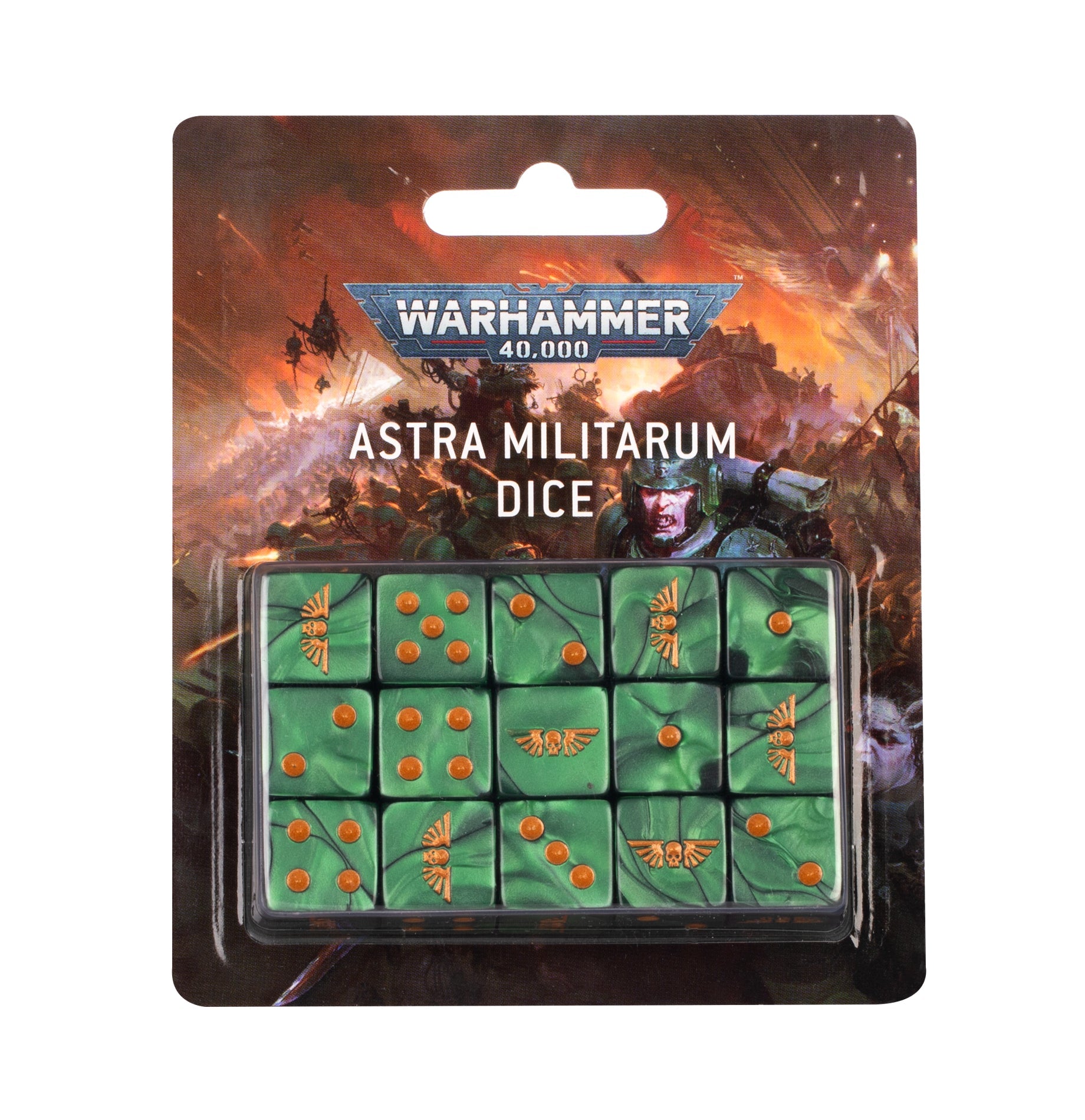 WARHAMMER 40000: ASTRA MILITARUM DICE