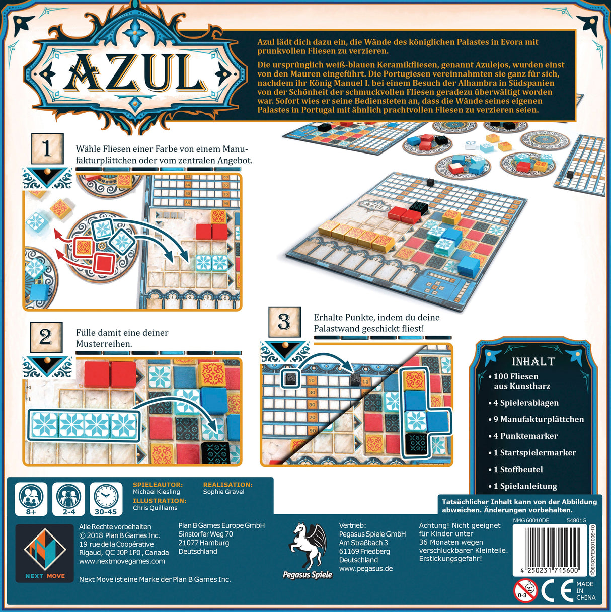 Azul *Spiel des Jahres 2018*