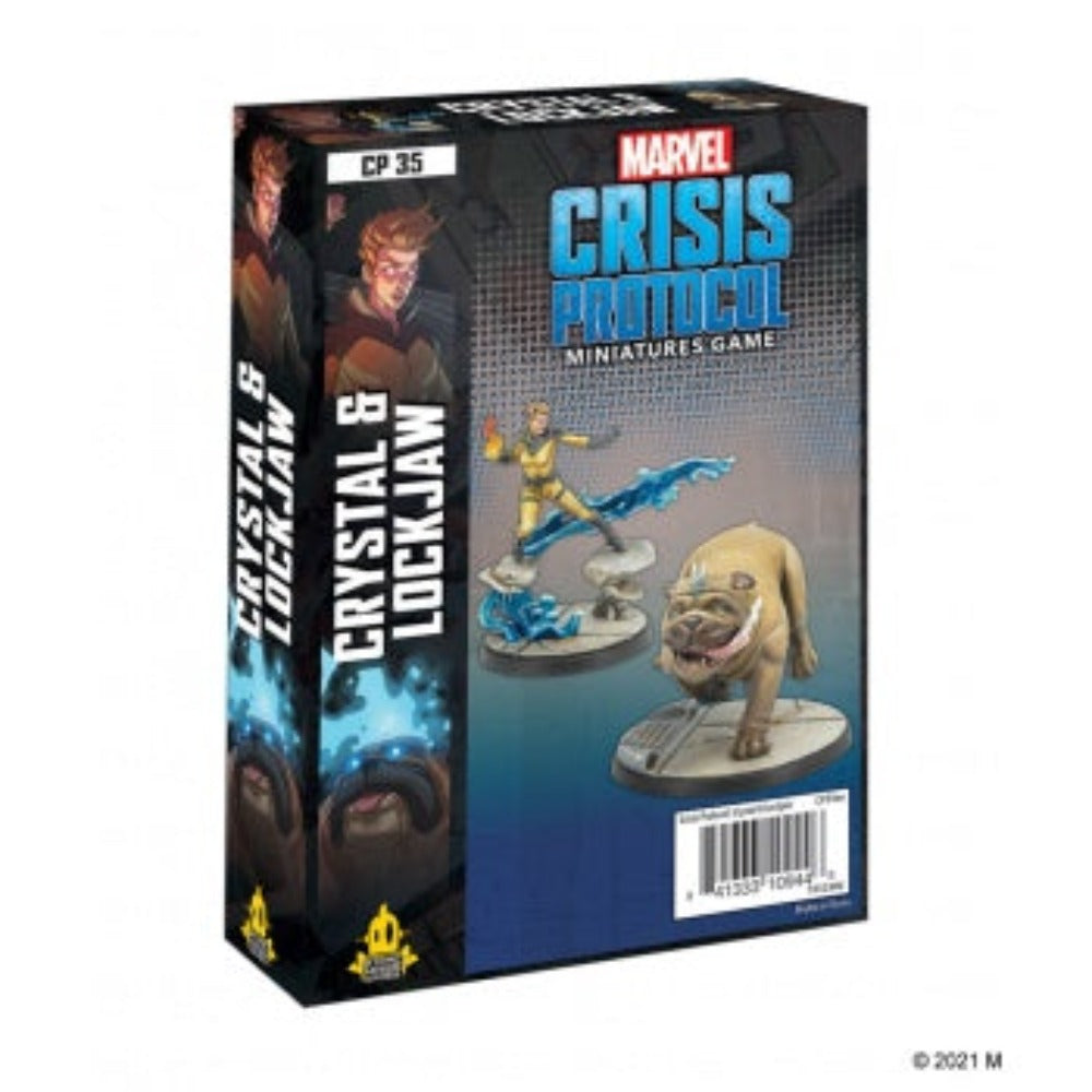 Marvel: Crisis Protocol Miniatures Game: Crystal & Lockjaw Character Pack - EN