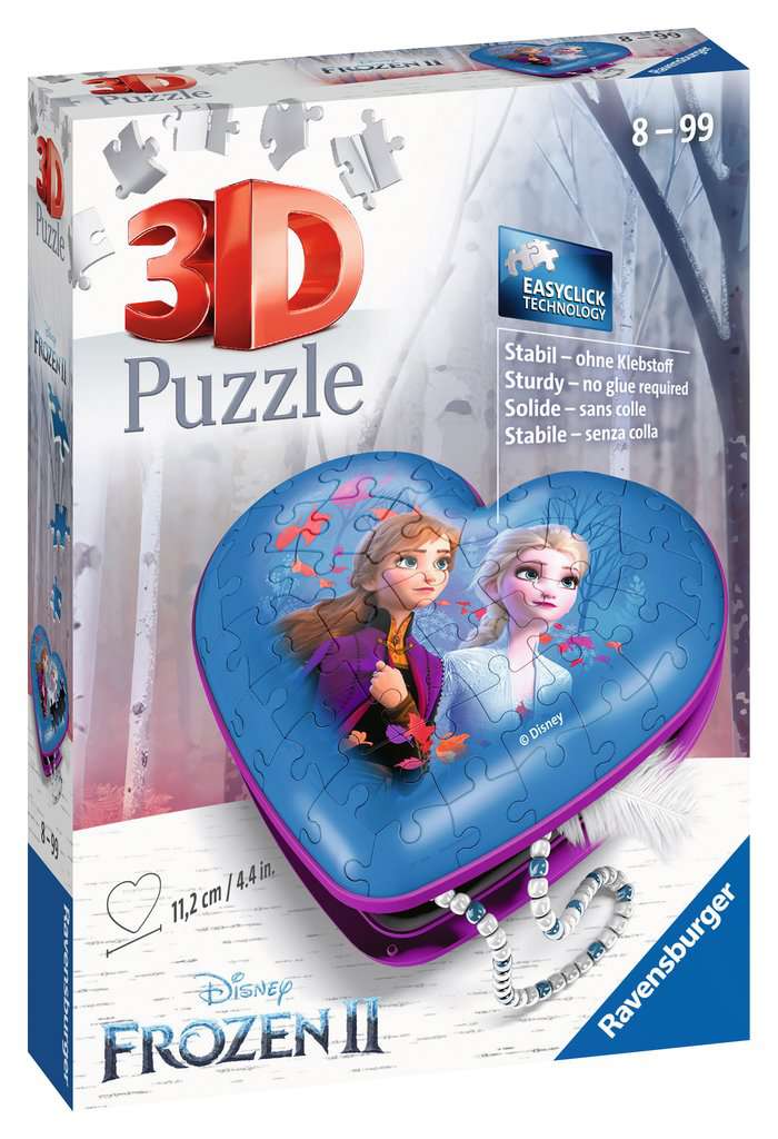 3D Puzzle - Frozen 2 Herzschatulle
