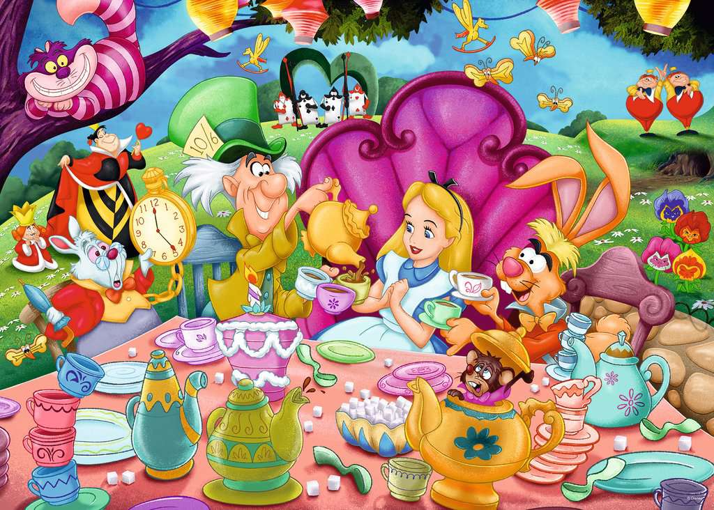 Disney - Alice im Wunderland Puzzle - 1000 Teile