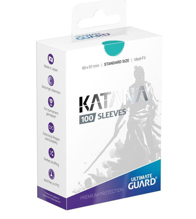 Ultimate Guard Katana Sleeves Standardgröße Türkis (100)