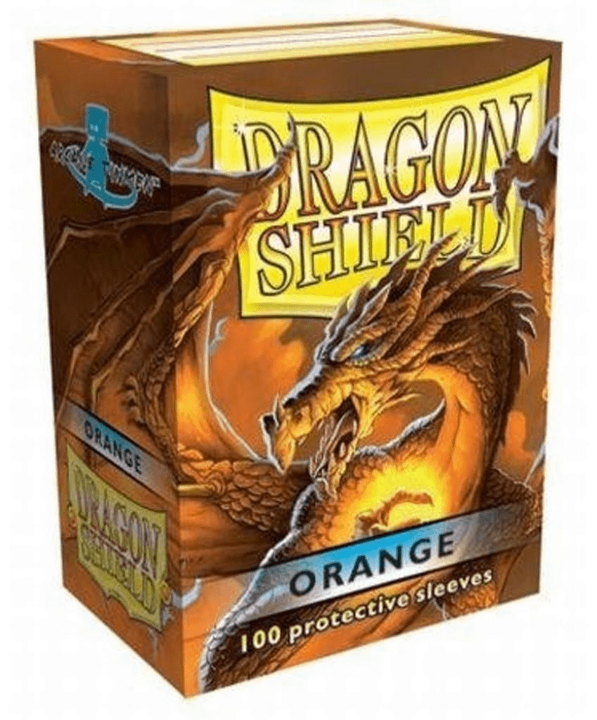 Dragon Shield Standard Sleeves - Orange (100 Sleeves)