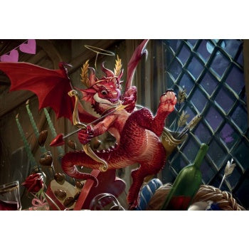 Dragon Shield Standard Sleeves - Art - Valentine 2020 Dragon (100 Sleeves)