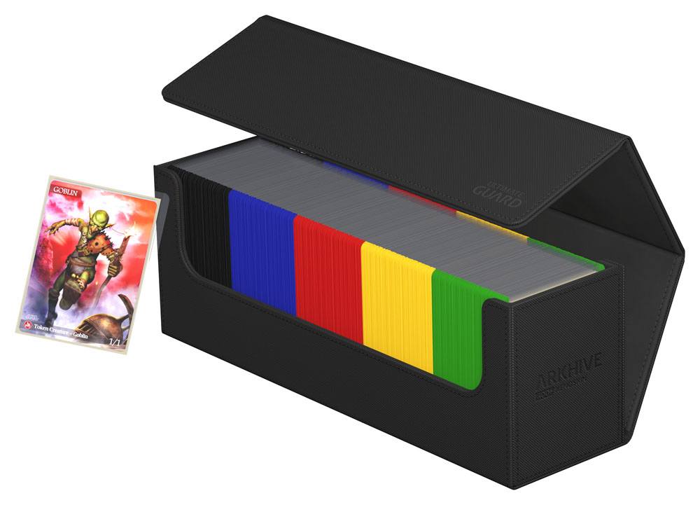 Ultimate Guard Arkhive 400+ XenoSkin Monocolor Schwarz