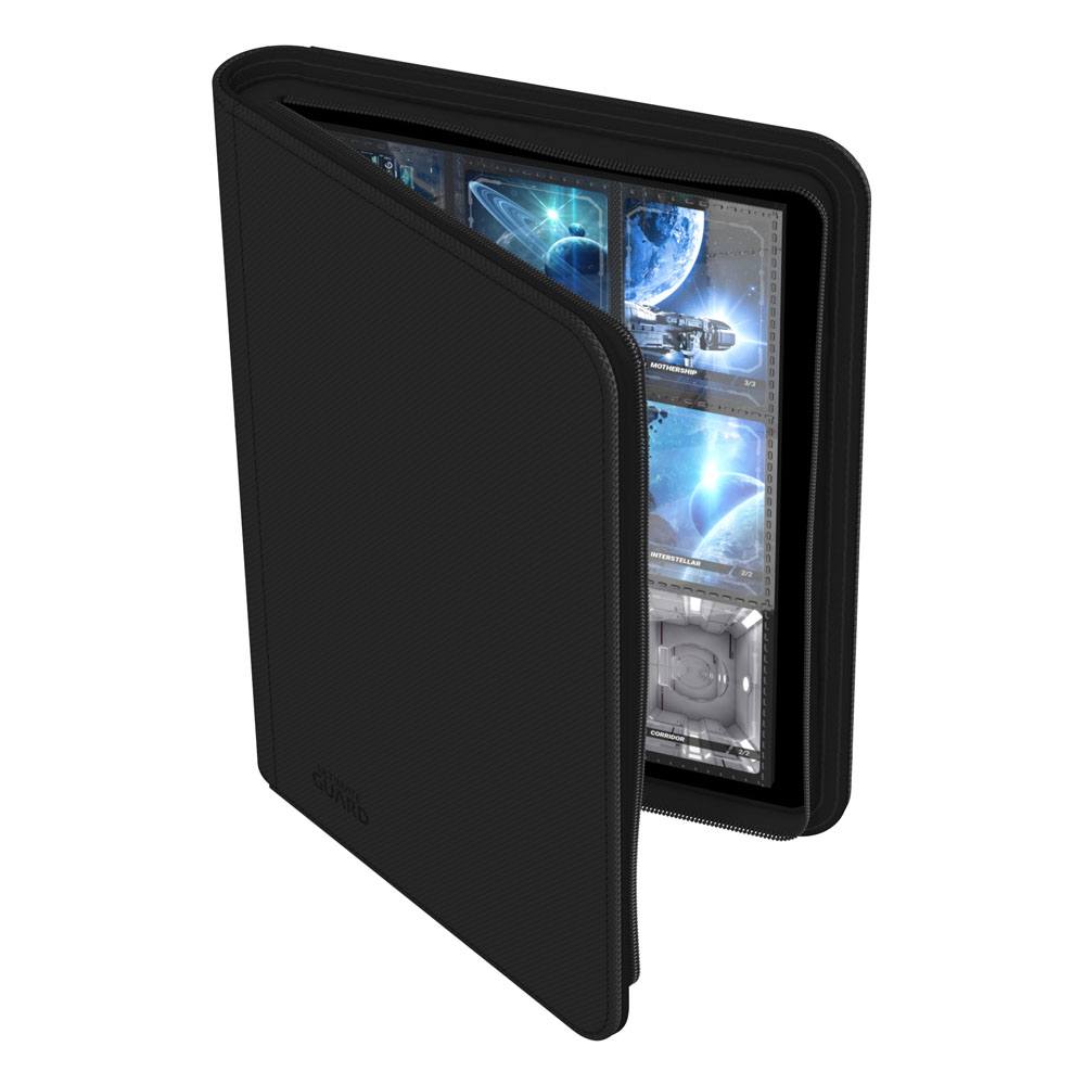 Ultimate Guard Zipfolio 360 - 18-Pocket XenoSkin Mini American Schwarz