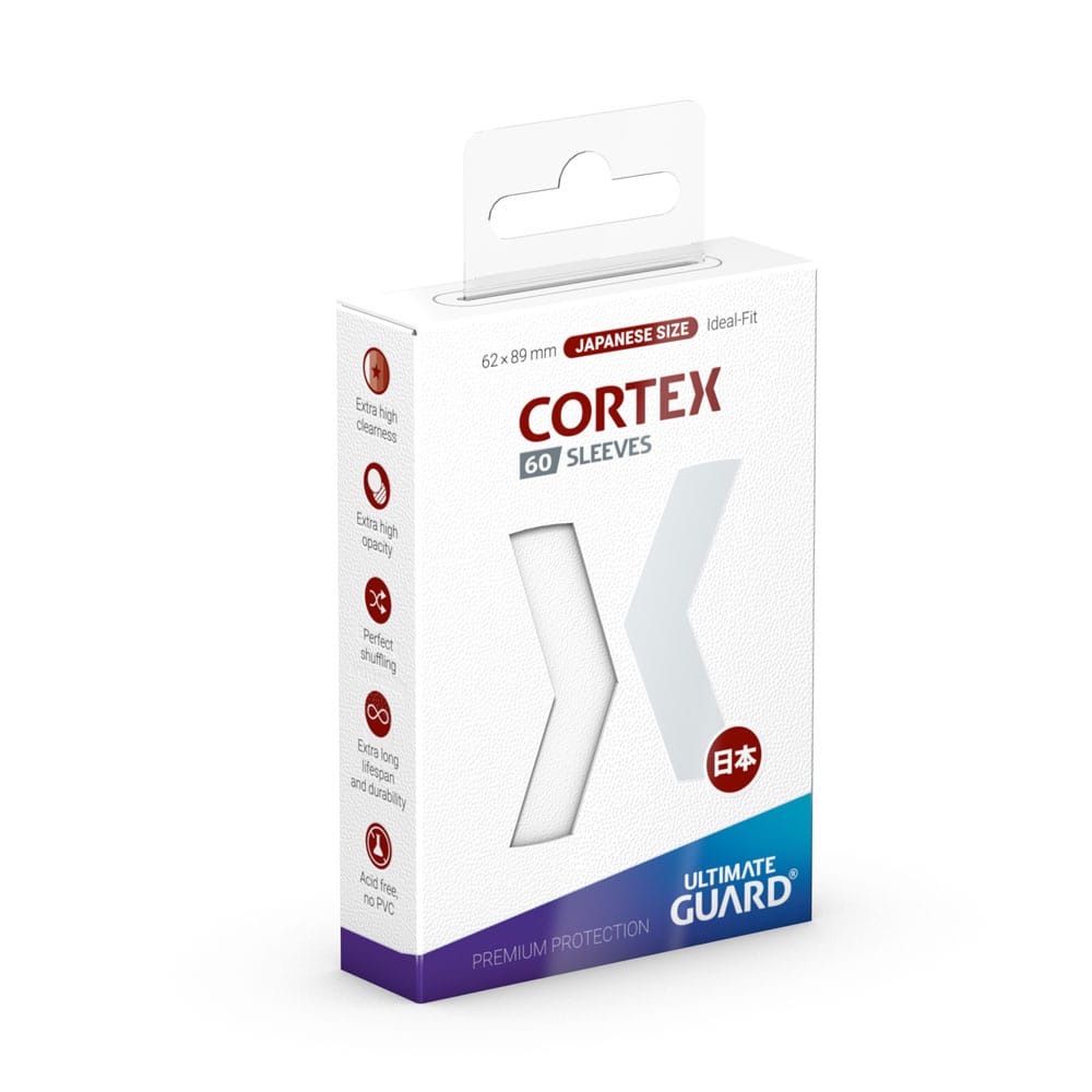 Ultimate Guard Cortex Sleeves Japanische Größe Weiß (60)