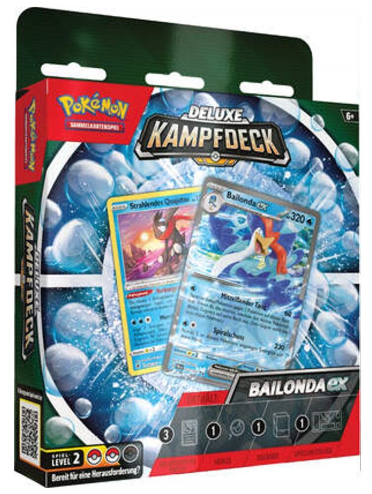 Pokémon - Deluxe Kampfdeck - Bailonda ex - DE